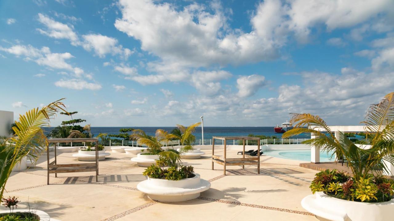 Estudio En Cozumel Con Vista Al Mar, Condominio Con Alberca A1 Εξωτερικό φωτογραφία